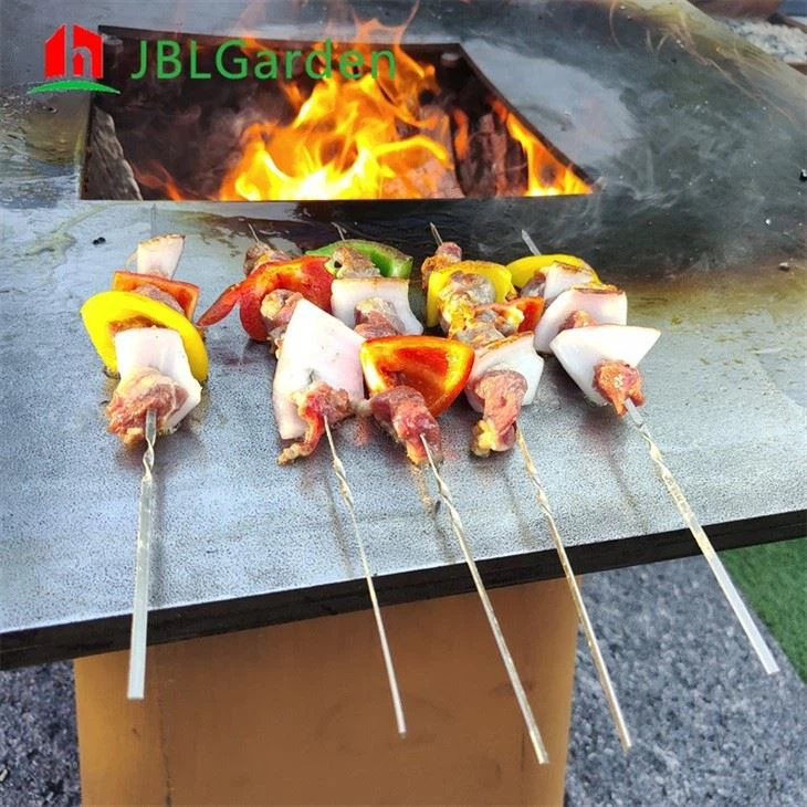 Nature Style Corten Barbecue Garden