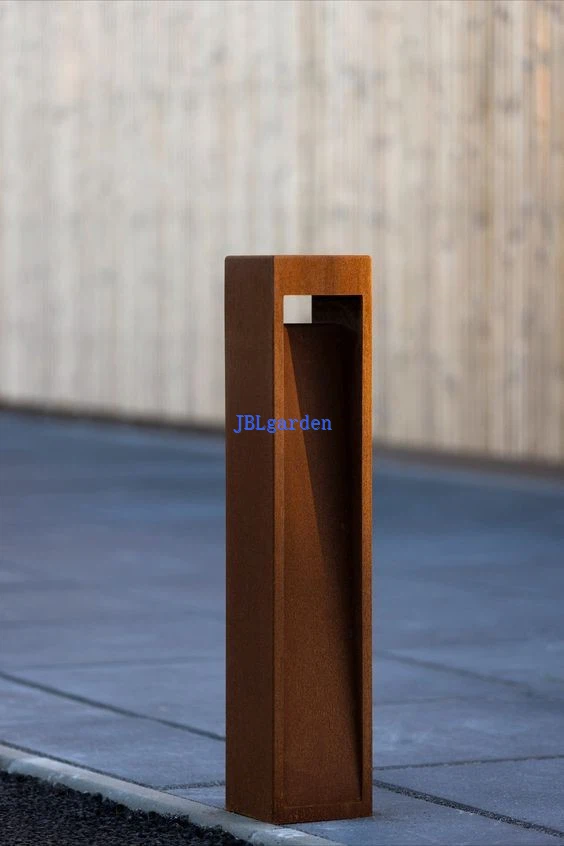 Path Lights in Corten Steel