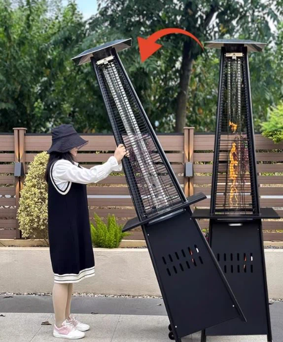 High Efficiency And Energy Saving Outdoor Courtyard Tower Heater - Waterproof And Portable Covers 20㎡.