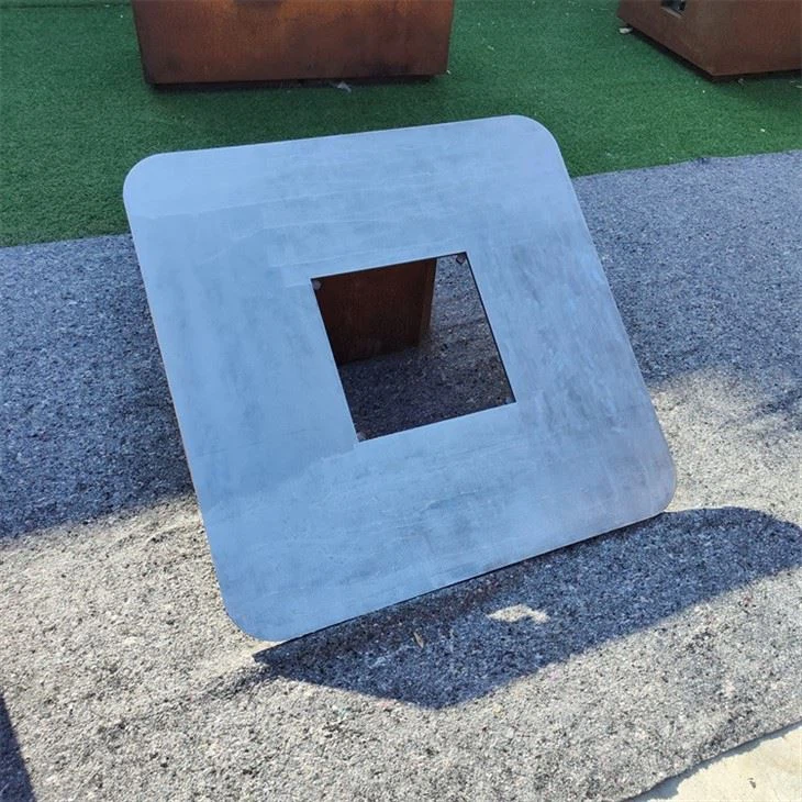 BBQ Fire Bowl Corten Steel Fireplace Grill
