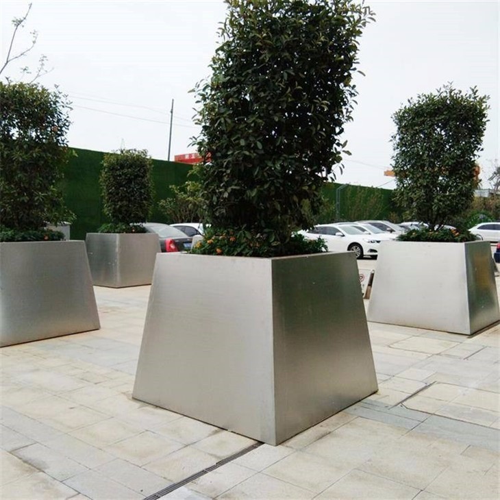 High Quality Garden Stainless Flower Pot