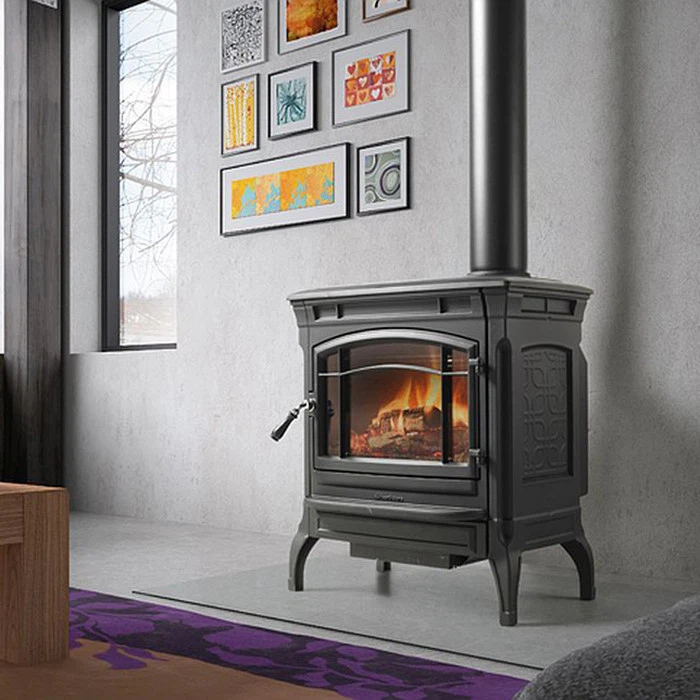 Classic Cast Iron Wood-burning Stove