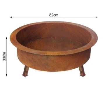 Corten Steel Fire Pits And Bowls
