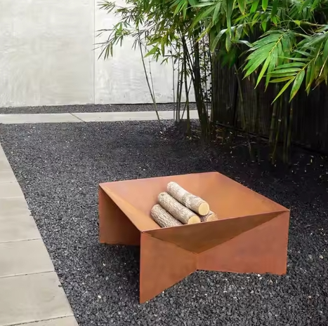 Corten Steel Fire Pits And Bowls