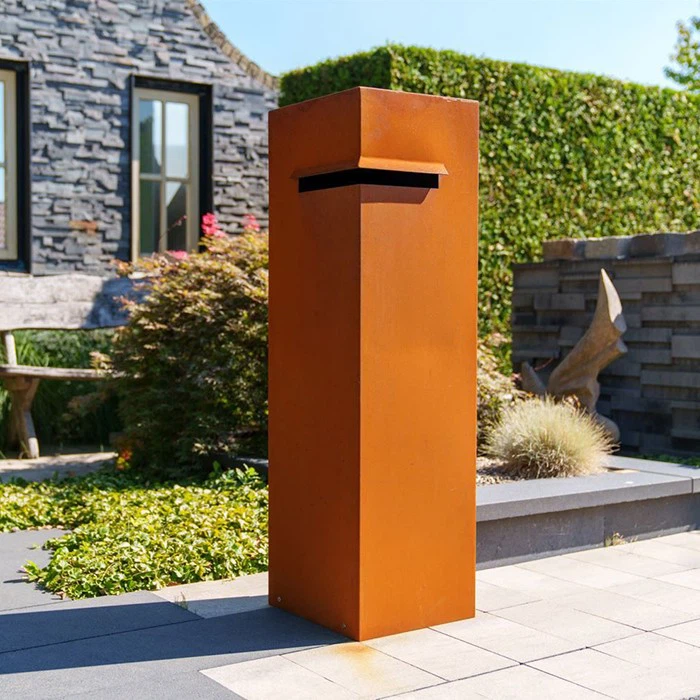 Corten Steel Letter Box&Mailbox