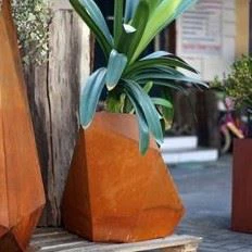 Corten Steel Planter Pots high quality