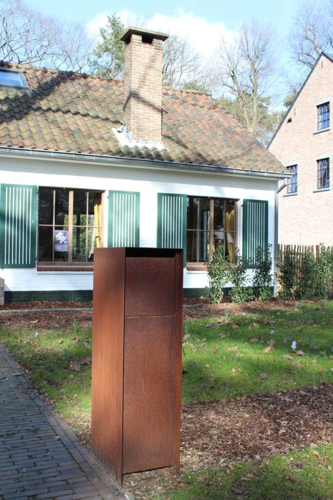 Corten Steel Wall Mailbox factory