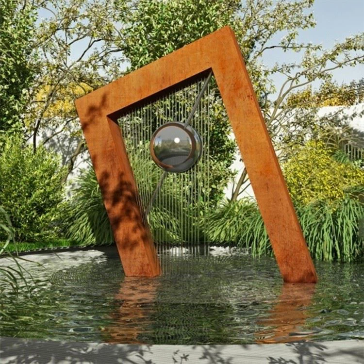 Garden Steel Water Rain Curtains