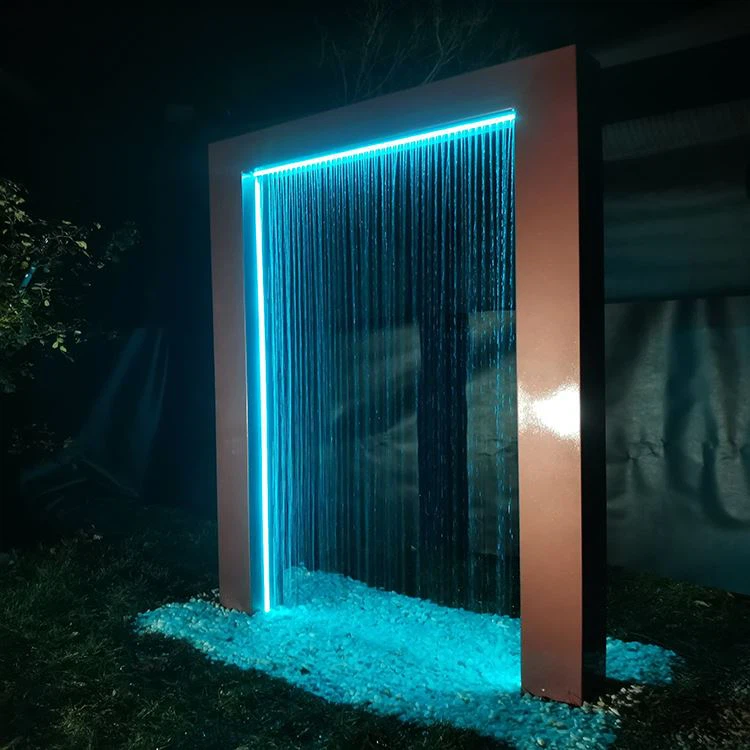 Garden Steel Water Rain Curtains