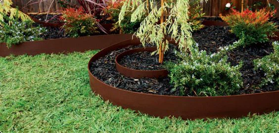 CortenvSteel Open Bottom Planter Bed