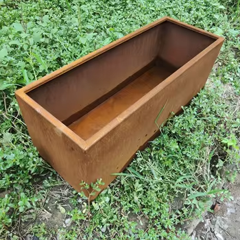 Custom Corten Steel Flower Pots