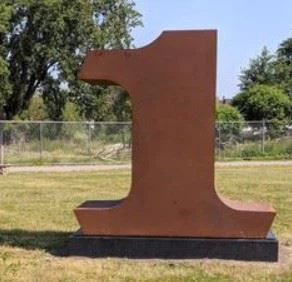 Custom Corten Steel Freestanding Sculpture factory