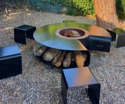 Custom Fire Pit Table