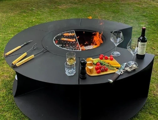 Custom Fire Pit Table