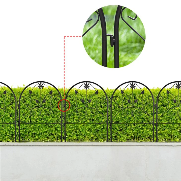 Decorative Metal Garden Fence