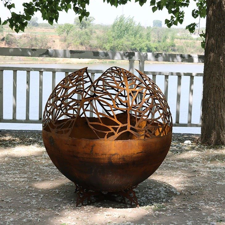 Decorative Spherical Fire Pit