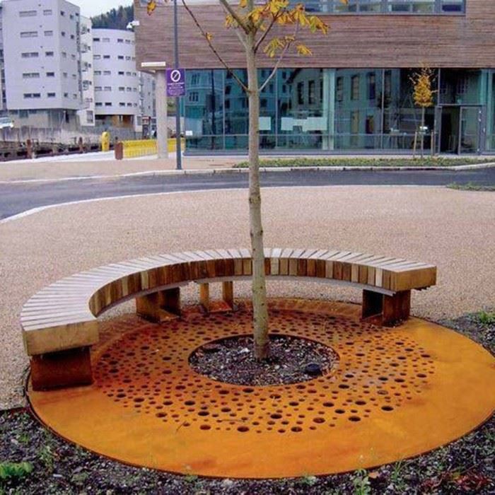Garden Corten Steel Tree Grate suppliers
