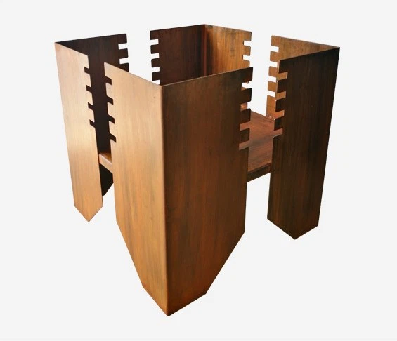 Garden Steel Hexagonal Brazier