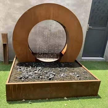 Garden Steeel Custom Water Feature