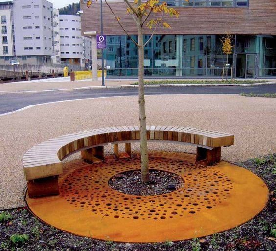 Garden Steel Tree Gates
