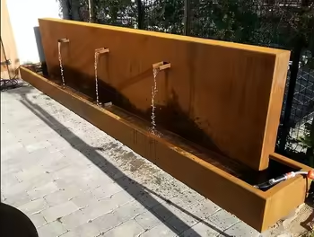 Garden Water Feature With Pool