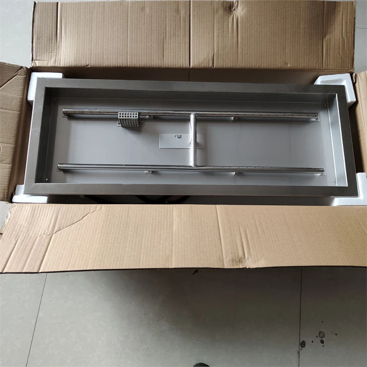 Gas Fire Pit Burner Pan Kit Stainless Steel Fire Pit System
