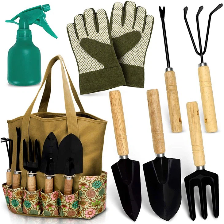 Hand Tools For Planting Gardening Kit