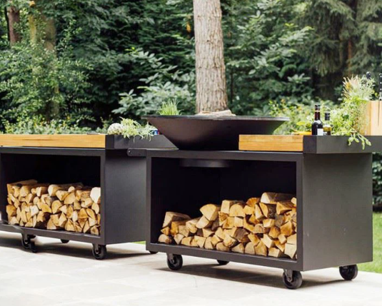High Quality CORTEN Steel Bbq
