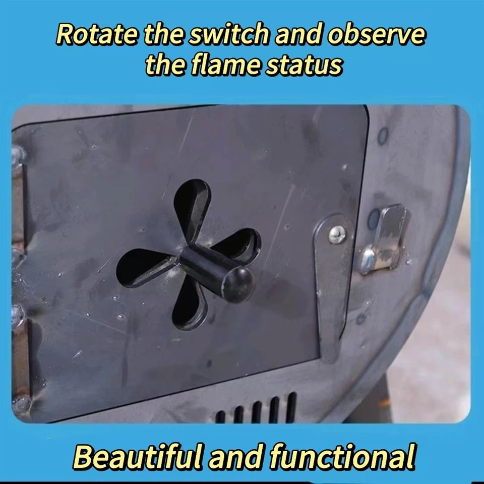 Indoor Smokless Dual-function Steel Fire Stove