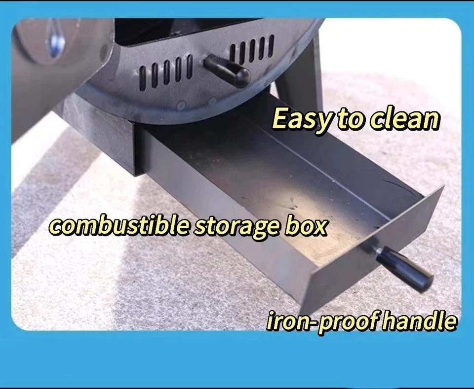 Indoor Smokless Dual-function Steel Fire Stove