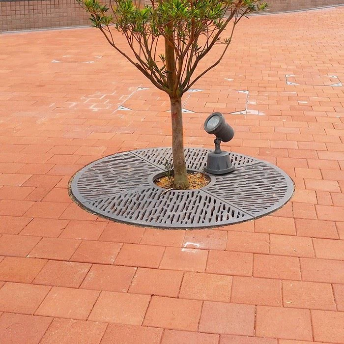 Landscape Corten Steel Tree Grating