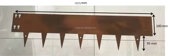 Metal Edging Isolation