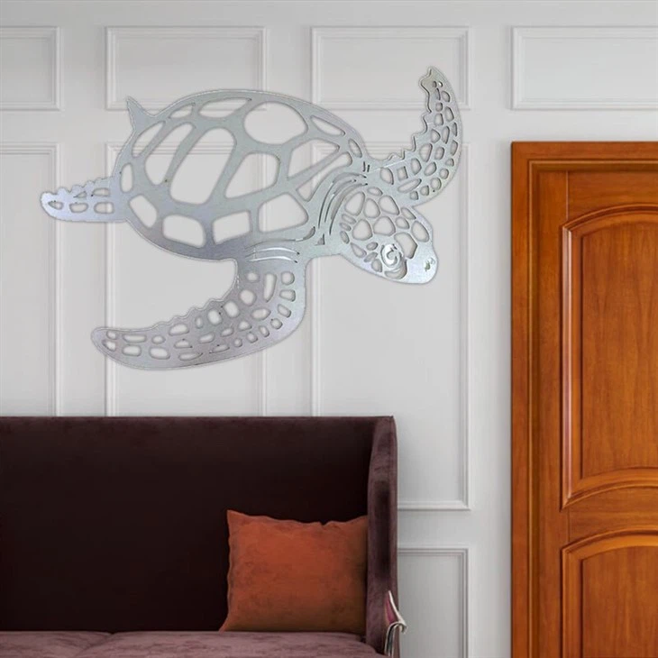 Metal Turtle Outdoor Decor
