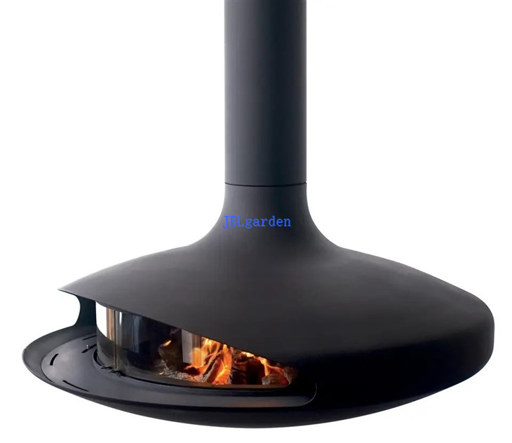 Modern Hotel Villa Roof Mounted Fireplace