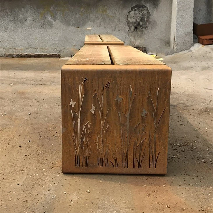 Modern Patio Garden Bench
