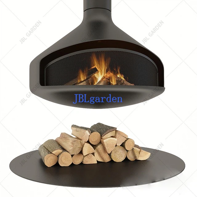 Modern Villa Hotel Roof Mounted Fireplace