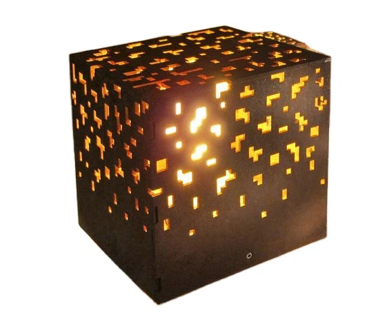 Decoration Corten Steel Lighted Decoration Corten Steel Lighted