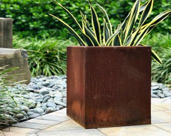 JBL Garden Introduces Custom Corten Steel Planters For Modern Outdoor Landsca...