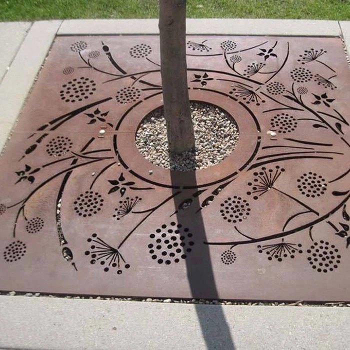 Outdoor Decorative Metal Tree Grate