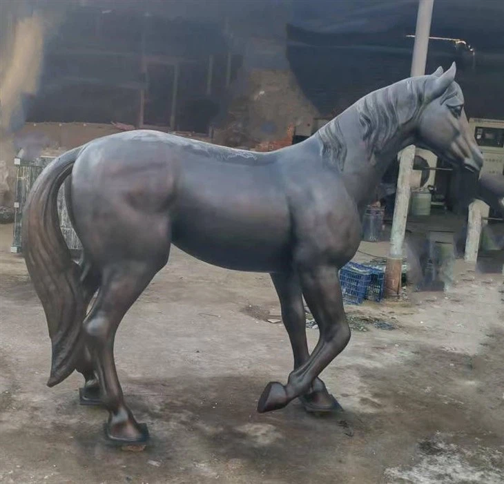 Outdoor Crafts Metal Cow Statue