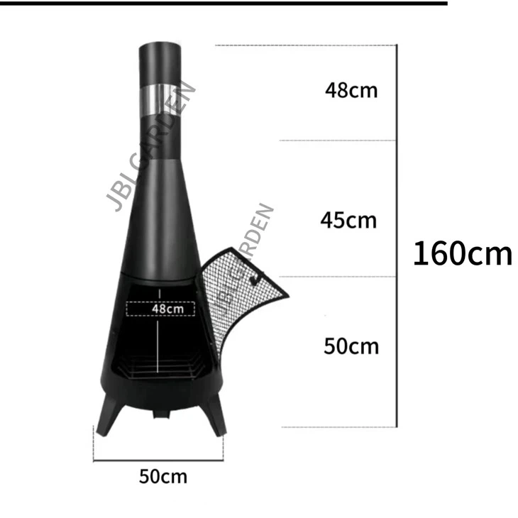 Outdoor Stand Heating Stove With Legs