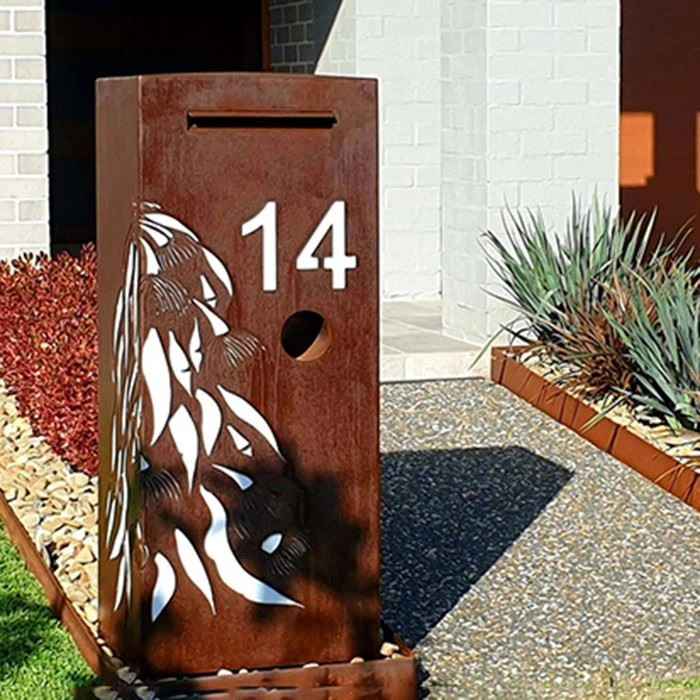 Outdoor Weatherproof Letter Box Parcel Drop Box