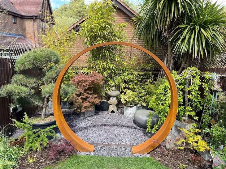 Park Decor Corten Steel Sculptures high quality