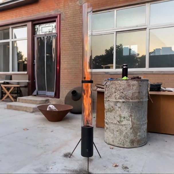 Patio Pellet Rocket Stove