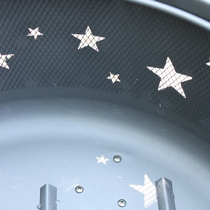 Star Moon Shaped Grill Fire Pit Star Moon Shaped Grill Fire Pit