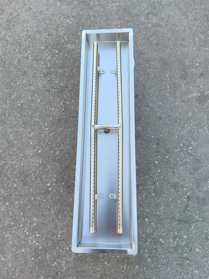Rectangle Drop in Propane Fire Pit Burner System Kit