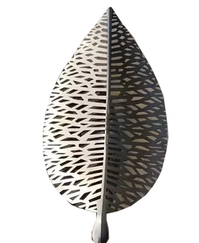 Rusty Metal Leaf Sculpture