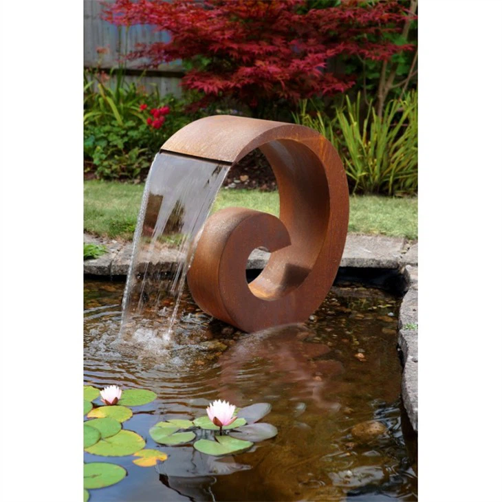 Rusty Water Fountains For Garden factory