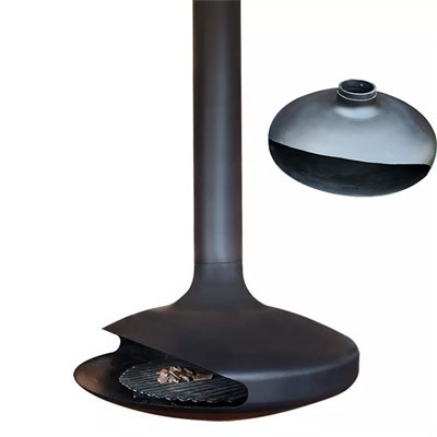 Carbon Steel Suspended Fireplaces