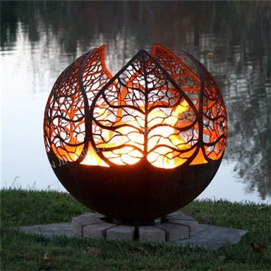 Cast Iron Ball Fire Pit